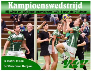 V&V Kampioenswedstrijd